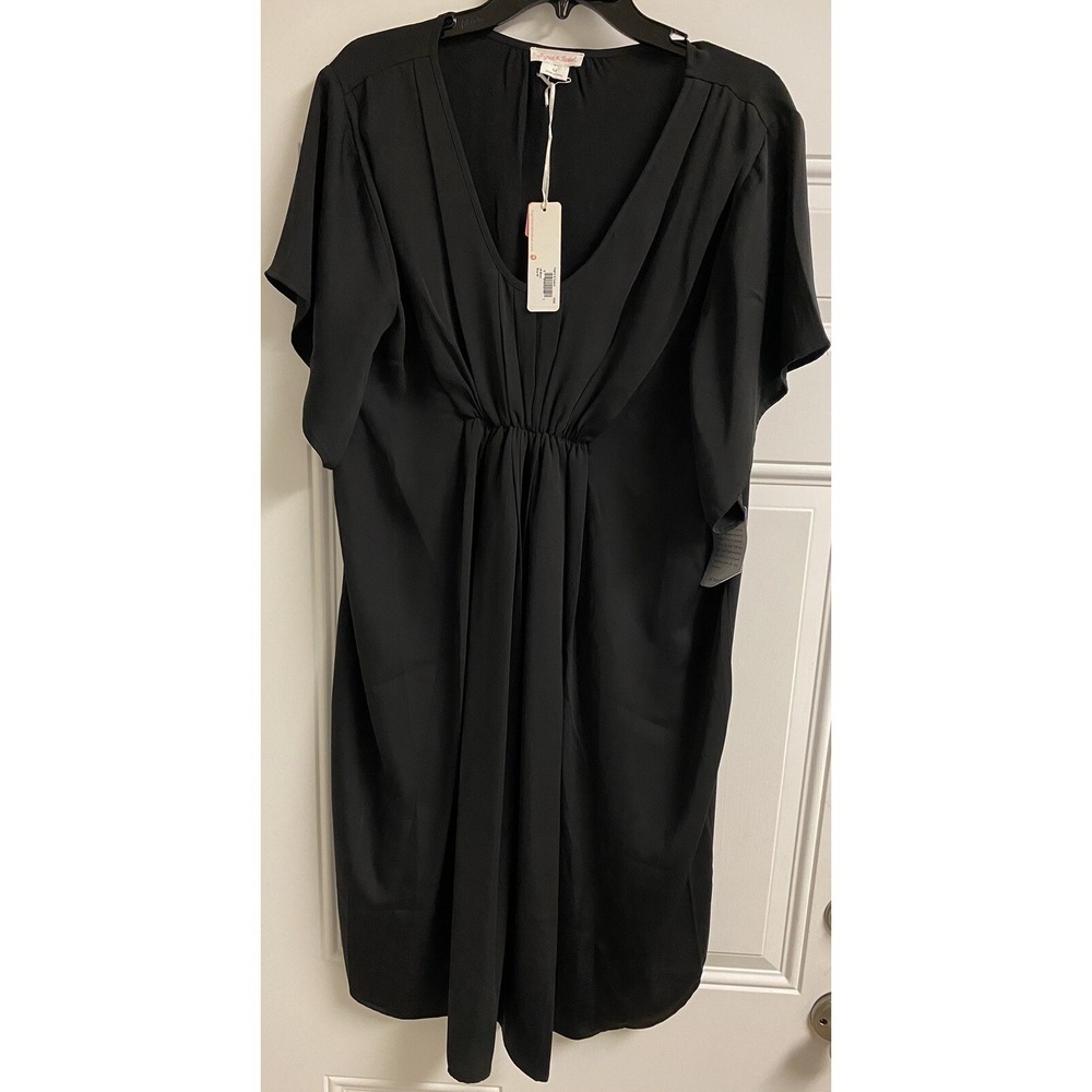 Flutter Short Sleeve Knit‎ Maternity Dress - Isabel Maternity by Ingrid & Isabel